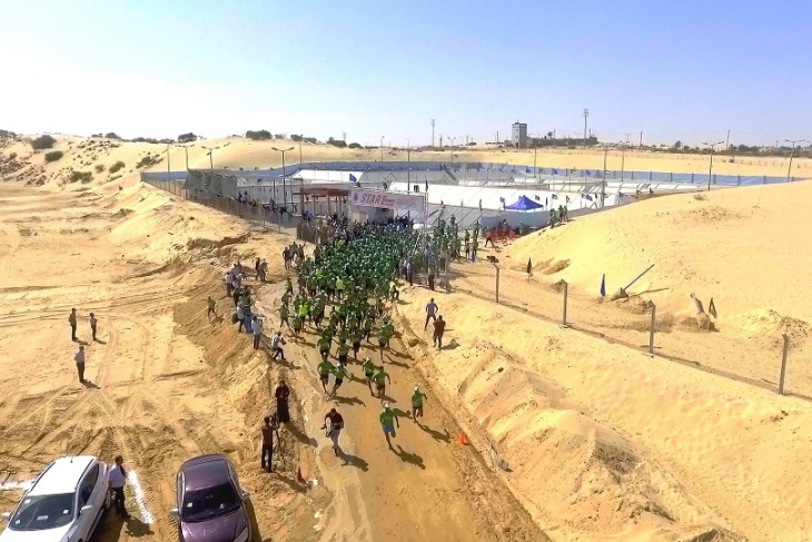 افتتاح محطة معالجة المياه العادمة للري الزراعي في رفح