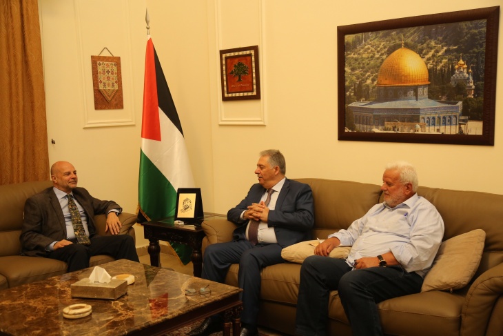 دبور يلتقي المدير العام لوكالة الاونروا في لبنان