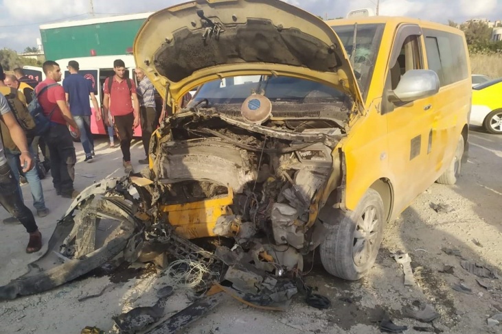 10 إصابات في حادث سير غرب طولكرم