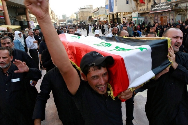 عدد قتلى احتجاجات العراق يصل الـ110