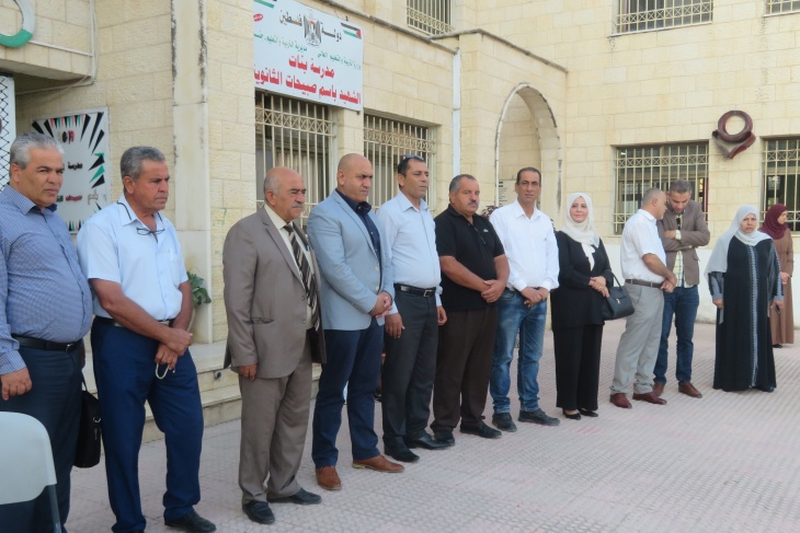 محافظ جنين يزور مدارس في قريتي رمانة والطيبة