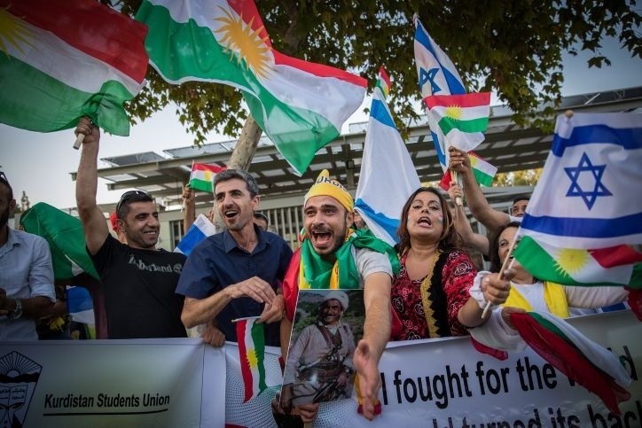 مظاهرة أمام السفارة التركية في تل أبيب