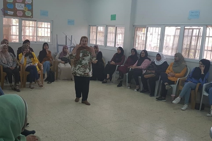 مركز تأهيل ورعاية الفتيات ينظم محاضرة حول مشاركة المرأة بالانتخابات