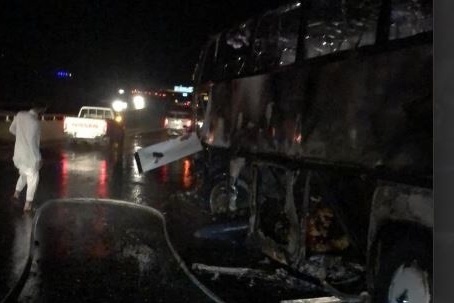 وفاة 30 معتمرا في حادث سير بالسعودية