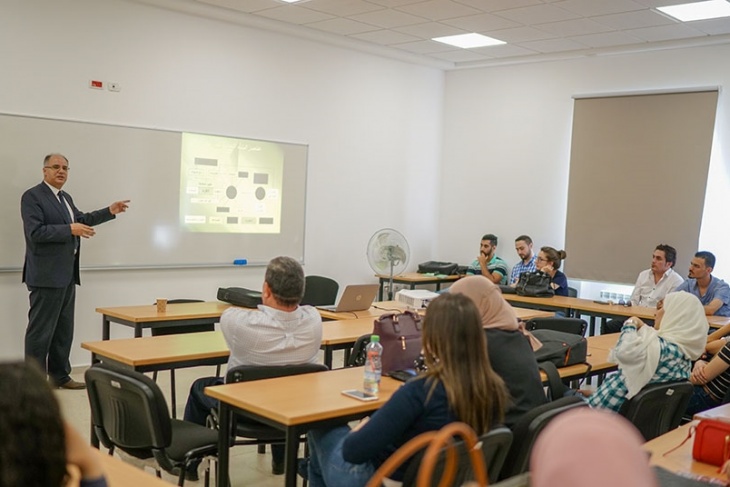جامعة بيرزيت تنظم محاضرة حول البنية التحتية للجودة في فلسطين