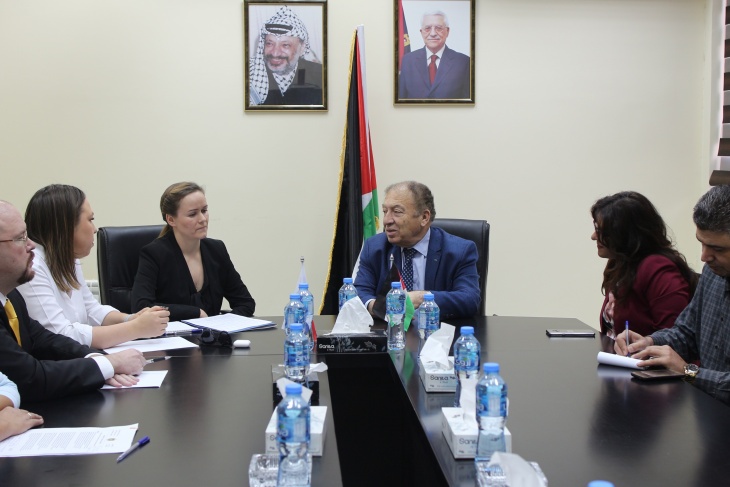 فلسطين وروسيا تبحثان رفع حجم التبادل التجاري بين البلدين