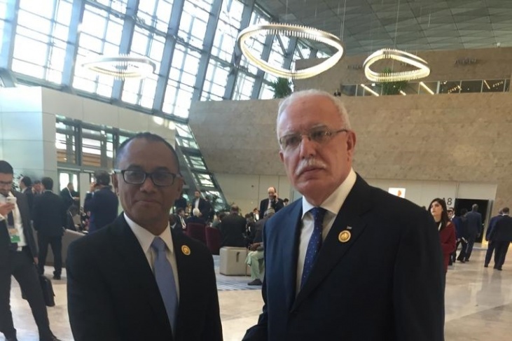 المالكي يلتقي وزير خارجية تيمور الشرقية
