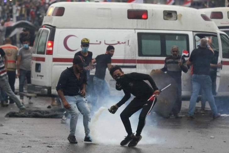 ارتفاع حصيلة ضحايا التظاهرات بالعراق إلى 80 قتيلا