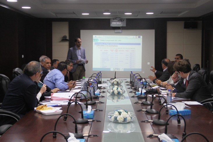 اللجنة التوجيهية لمشروع المياه والطاقة تعقد اجتماعها الثالث