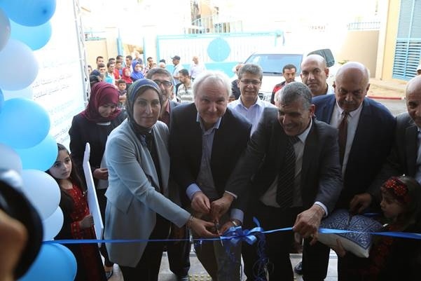 بتمويل سعودي:الأونروا تفتتح مركز صحي جديد في مخيم دير البلح