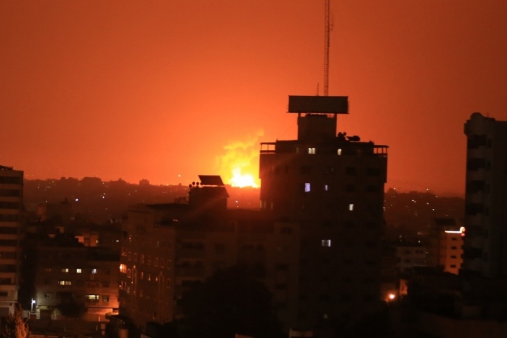 طائرات الاحتلال تقصف غزة