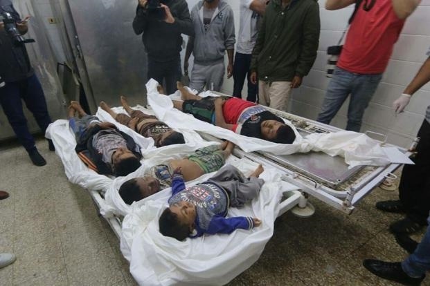 Dozens of martyrs and hundreds of wounded in an Israeli massacre west of Gaza