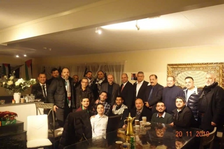 الهباش يطلع الجالية الفلسطينية في النرويج على آخر التطورات