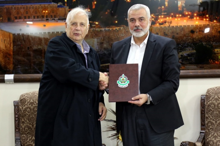 هنية يعلن تسليم حماس موافقة خطية على اجراء الانتخابات