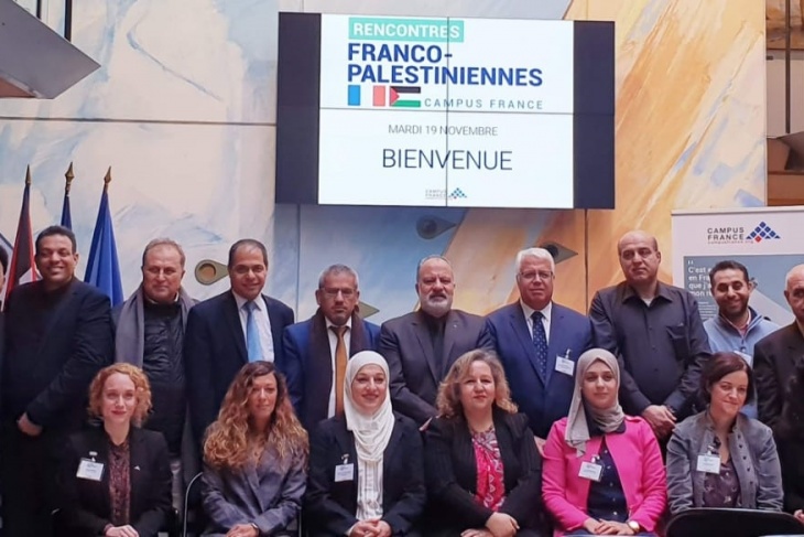 القدس المفتوحة تختتم مشاركتها باللقاءات الأكاديمية الفرنسية الفلسطينية