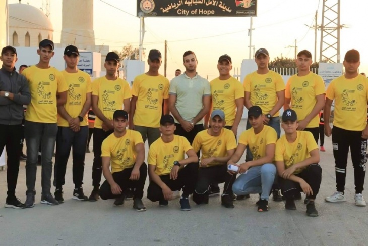 طلبة الاستقلال يشاركون في ماراثون ويحصدون مراكز عالية