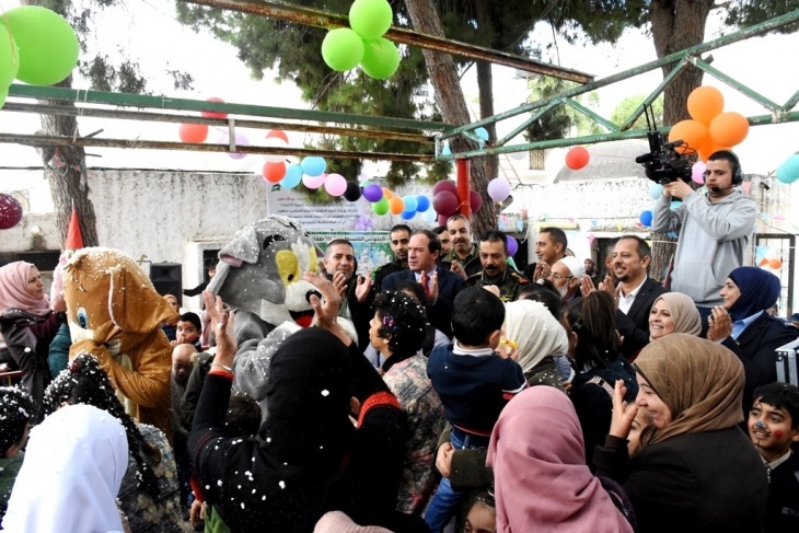 محافظ سلفيت يكرم ذوي الاعاقة في مركز دار البيضاء للاعاقة الذهنية