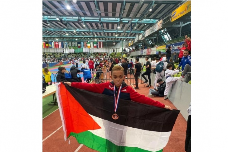 بطل التايكوندو الفلسطيني نور السويطي يفوز بالميدالية البرونزية