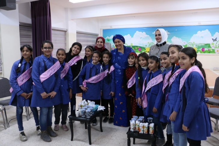 خلال زيارتها للأردن- نائبة الأمين العام تتفقد عددا من منشآت &quot;الأونروا&quot;