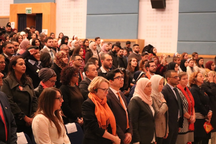حمد تشارك بالمؤتمر الختامي للحملة الوطنية لمناهضة العنف ضد المرأة
