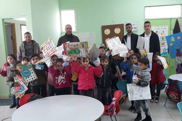 فتح في رافات تنفذ نشاطا ترفيهيا لطلبة الصف التمهيدي