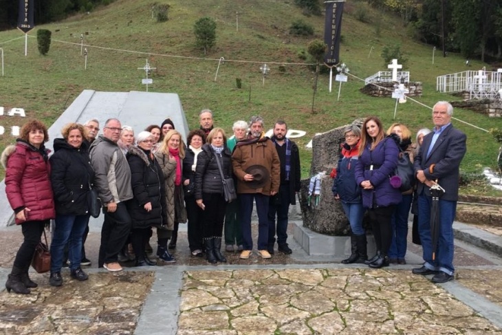 السفير طوباسي يشارك في احياء ذكرى ضحايا المذبحة النازية باليونان