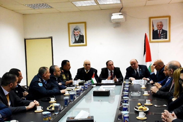 المحافظ كميل يلتقي محافظ سلطة النقد ويفتتحا المقر الجديد لبنك القدس