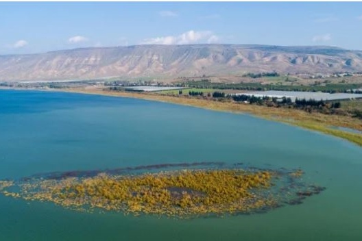 ارتفاع منسوب مياه بحيرة طبريا بـ 3.5 سم