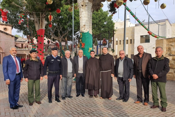 الفعاليات الرسمية والشعبية تهنئ طائفة اللاتين المحتفلين بعماد المسيح
