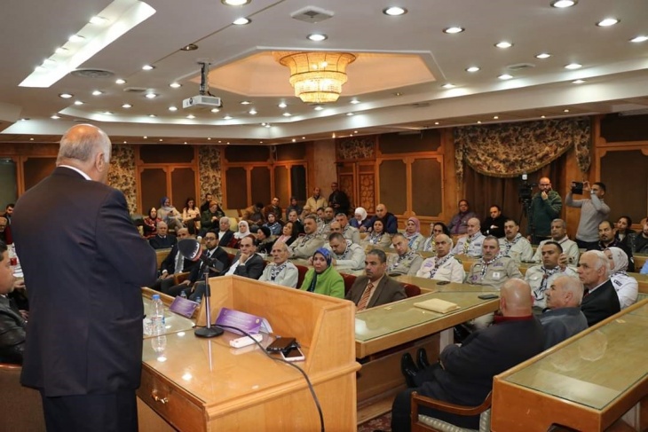 المكتب التنفيذي لجمعية الكشافة الفلسطينية يعقد اجتماعه الأول بالقاهرة