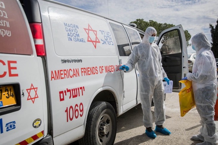 ارتفاع عدد الاصابات بفيروس كورونا باسرائيل