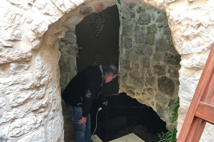 نتيجة حفريات الاحتلال بالاقصى-انهيارات وتصدعات خطيرة لمنازل المقدسين