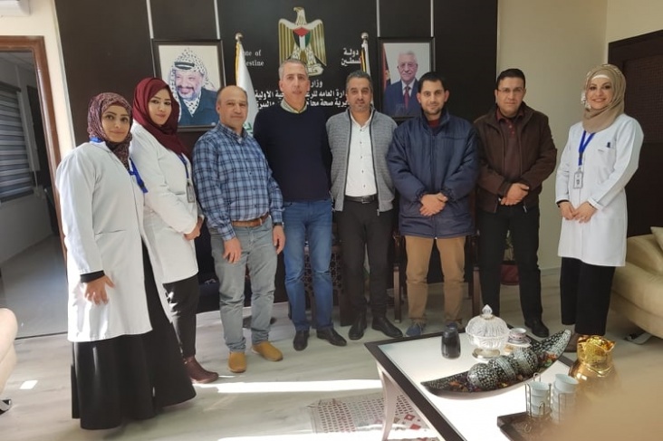 مختبر مديرية صحة رام الله والبيرة يحصل على شهادة الاعتماد الدولية ISO