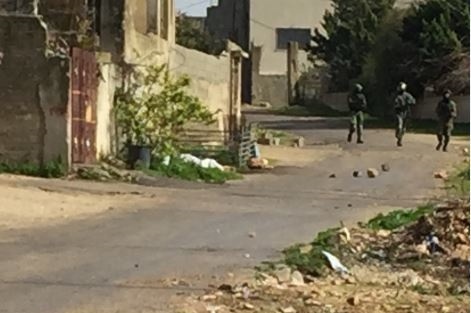 إصابة جنديين من جيش الاحتلال في مواجهات عزون