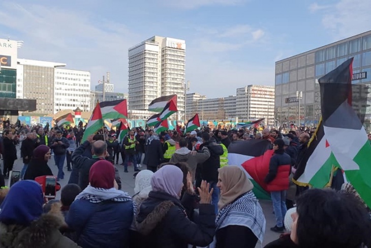 برلين: مظاهرة شعبية ضد صفقة القرن