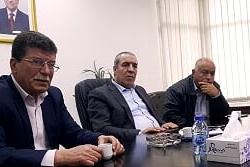 مجلس إدارة نادي الأسير يلتقي عضو اللجنة المركزية لحركة فتح حسين الشيخ