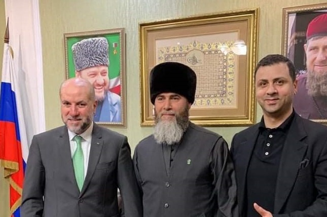 الهباش ومفتي الشيشان يبحثان تشجيع السياحة الدينية إلى القدس