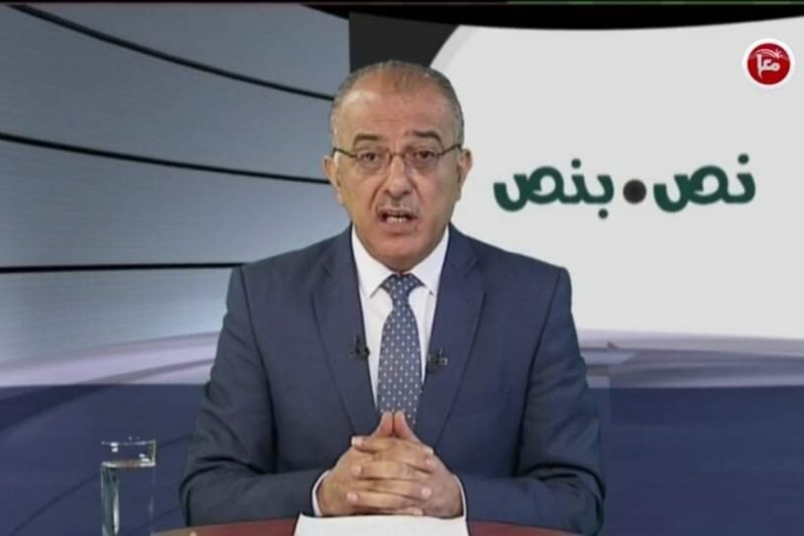 الرئيس يهاتف الزميل محمد اللحام مشيدا ببرنامج نص بنص