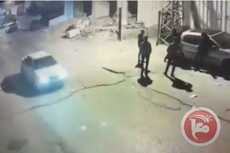 فيديو - اصابة 4 مواطنين بالرصاص في الخليل
